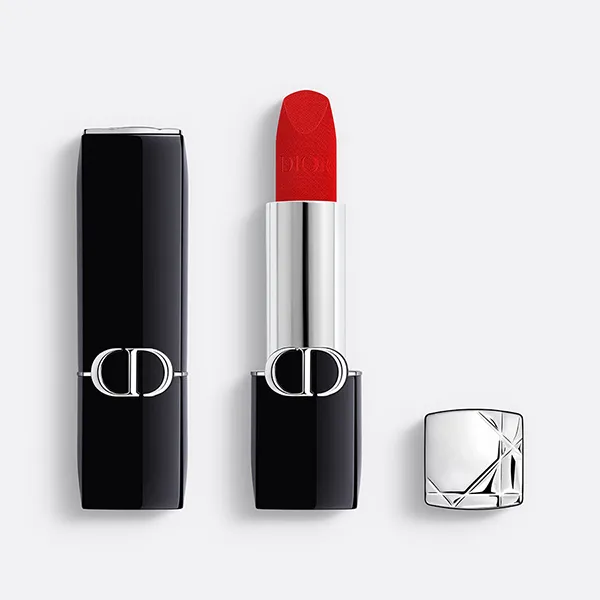 Son Dior Rouge 999 Velvet Finish Màu Đỏ Tươi